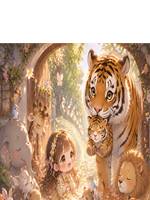靠唱歌哄睡幼崽後我成了百獸團寵